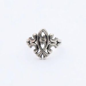 James Avery Scrolled Ichthus Ring